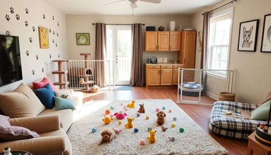 Creating a Safe and Fun Pet Play Area in Your Home