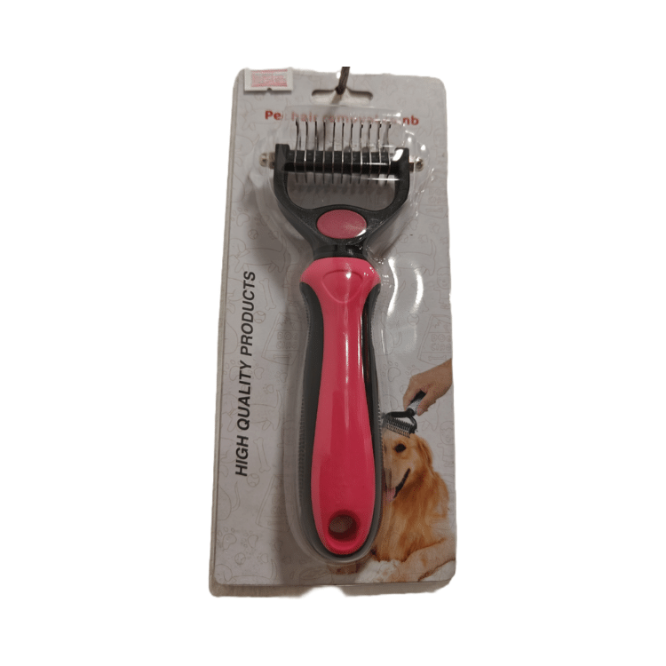 Pet Hair Removal Brush Small Size Pink Colour