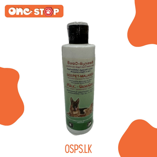 Seepet Malaseb Shampoo for Cats/Dogs 200ml