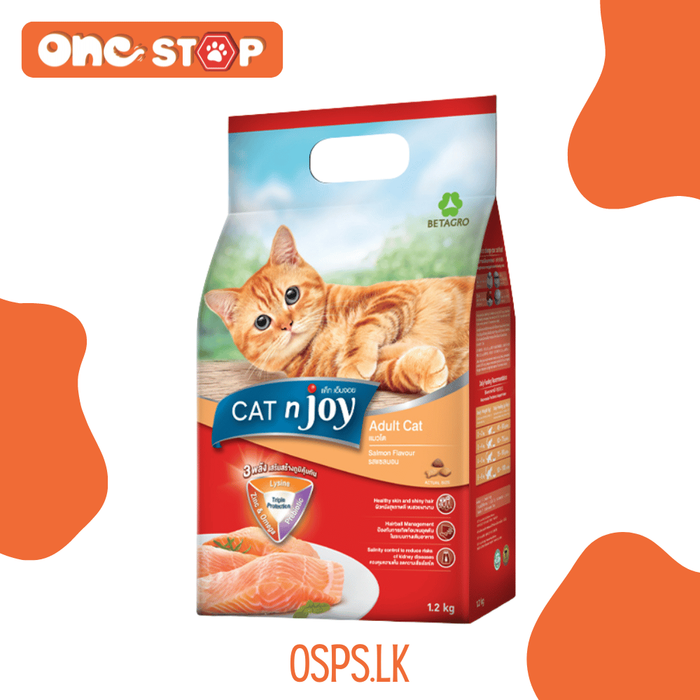 Cat N Joy Adult Cat Food - Salmon Flavour