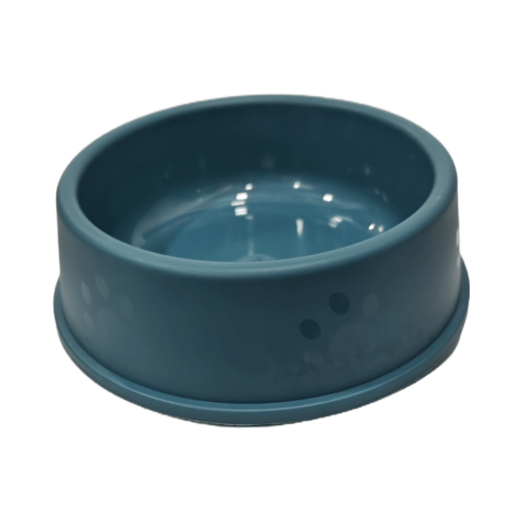 Round Food/ Water Bowl (Medium Size) Dark Blue Colour