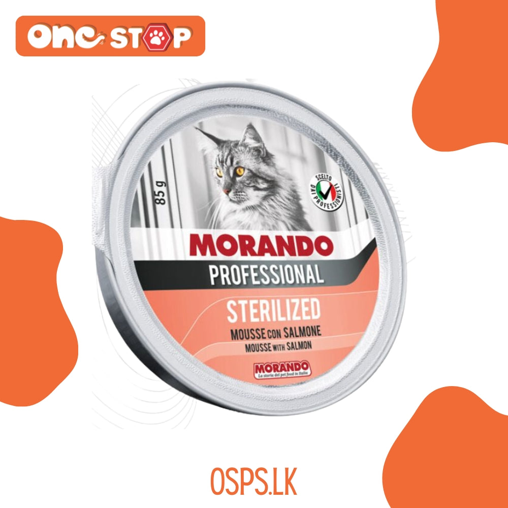 Morando Professional Sterilised Cat Wet Food 85g