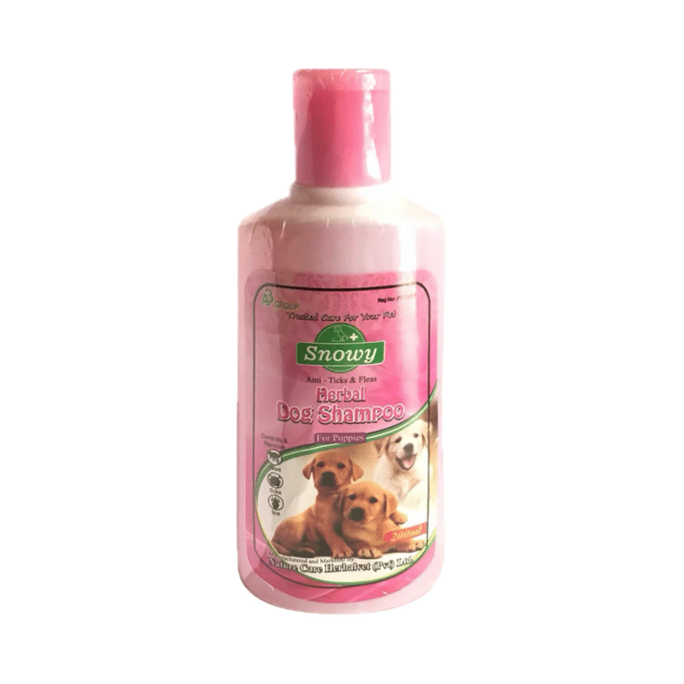 Snowy Herbal Shampoo for Puppies