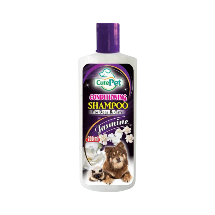 Cute Pet Conditioning Shampoo for Cats/Dogs 200ml Jasmine Flavour