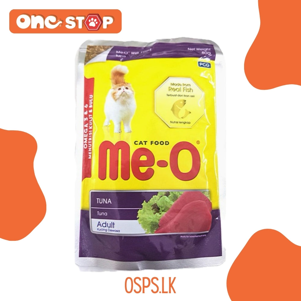 Me-O Adult Cat Wet Food 80G Packets