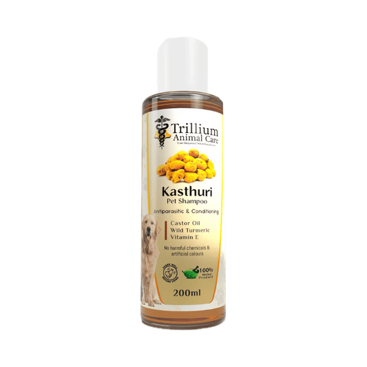 Trillium Animal Care Kasthuri Pet Shampoo for Cats/Dogs