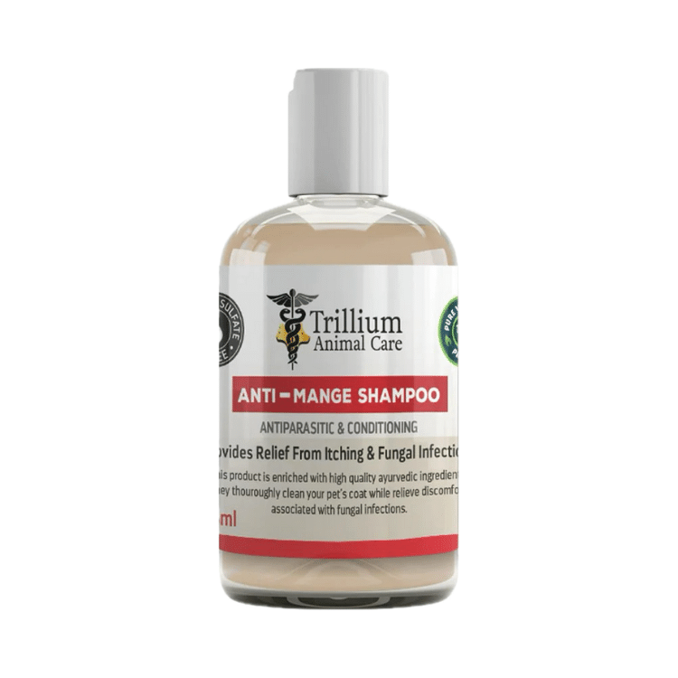 Trillium Animal Care Anti-Mange Pet Shampoo for Cats/Dogs