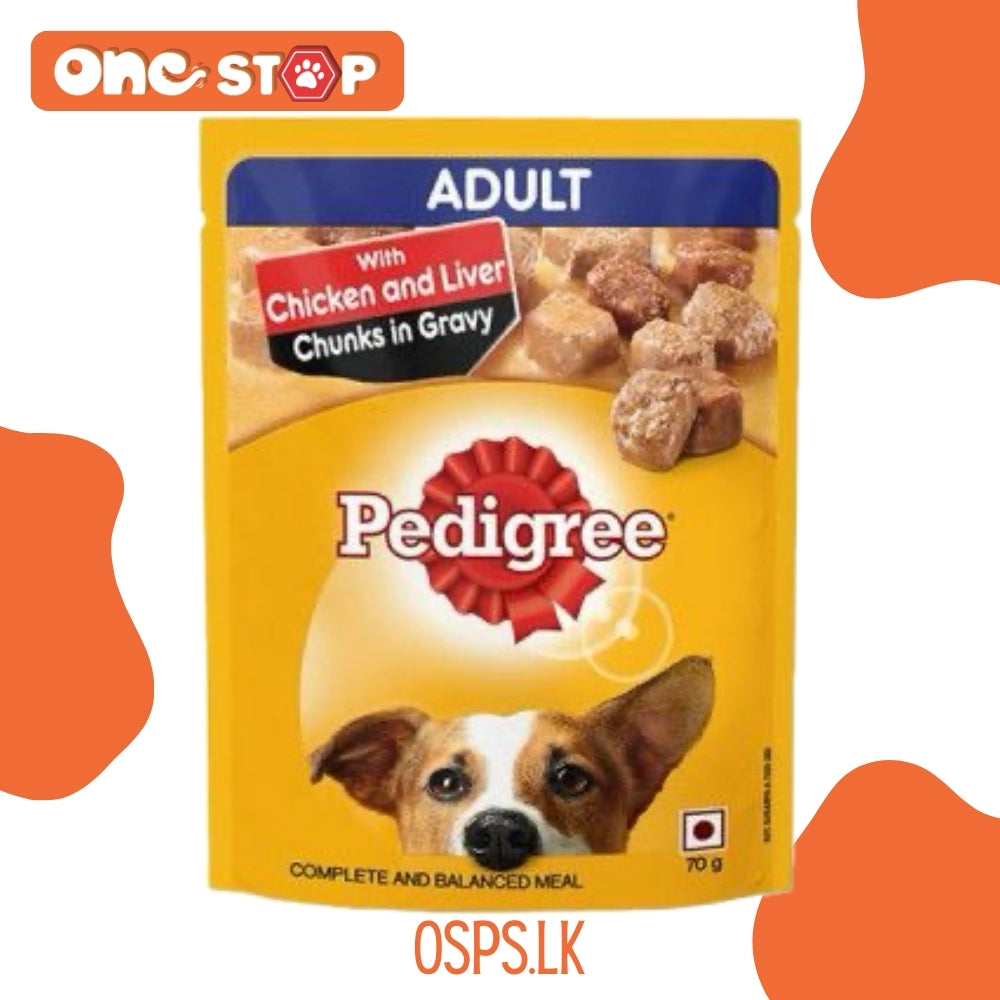 Pedigree Adult Dog Wet Food - Chicken & Liver