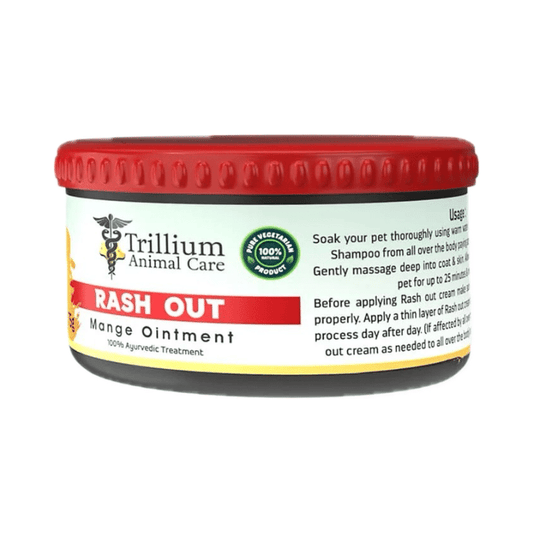 Trillium Animal Care Rash Out Mange Ointment for Cats/Dogs