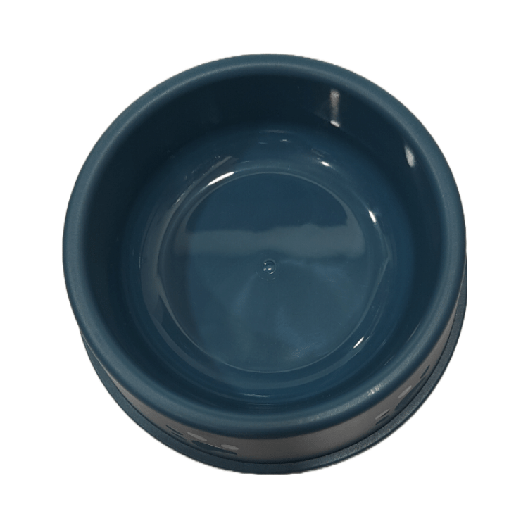 Round Food/ Water Bowl (Small Size) Dark Blue Colour