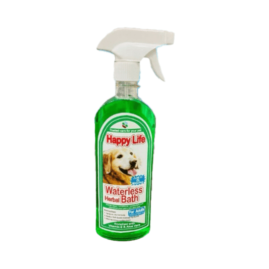 Happy Life Waterless Herbal Bath Spray for Adult Dogs