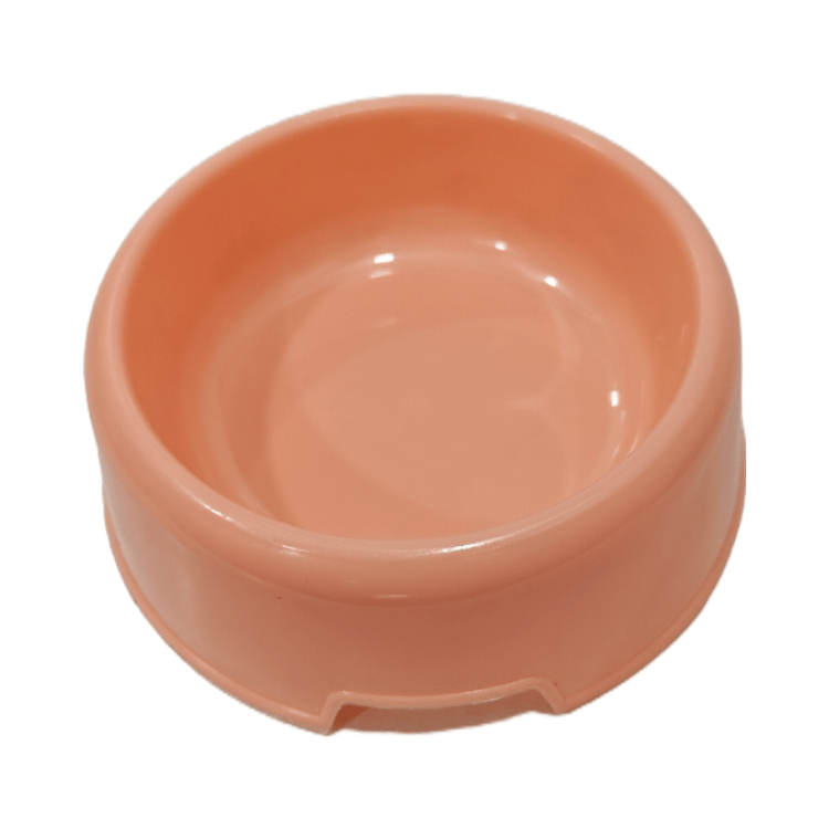 Round Food/ Water Bowl for Cat/Puppy (Small Size) Pink Colour