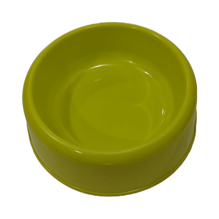 Round Food/ Water Bowl for Cat/Puppy (Small Size) Green Colour