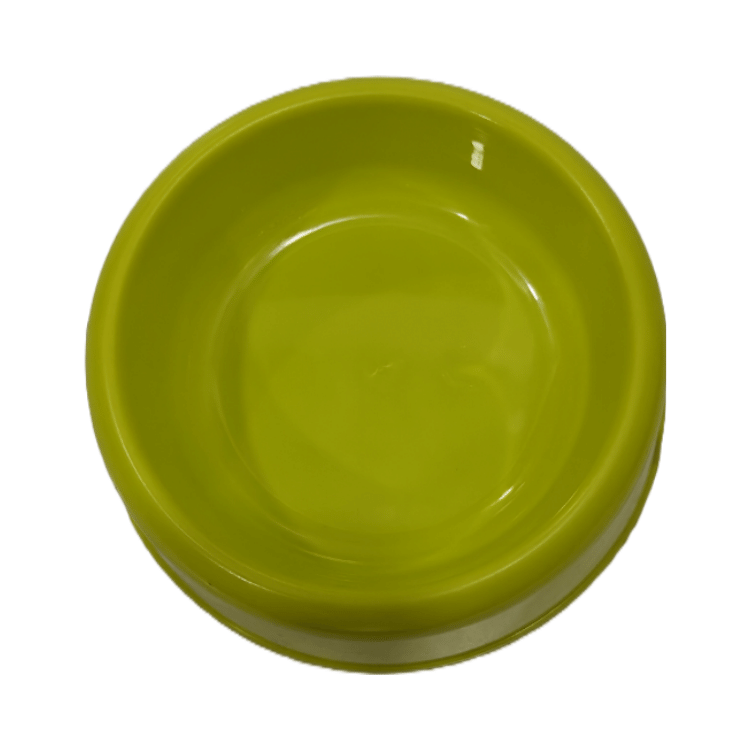 Round Food/ Water Bowl for Cat/Puppy (Small Size) Green Colour