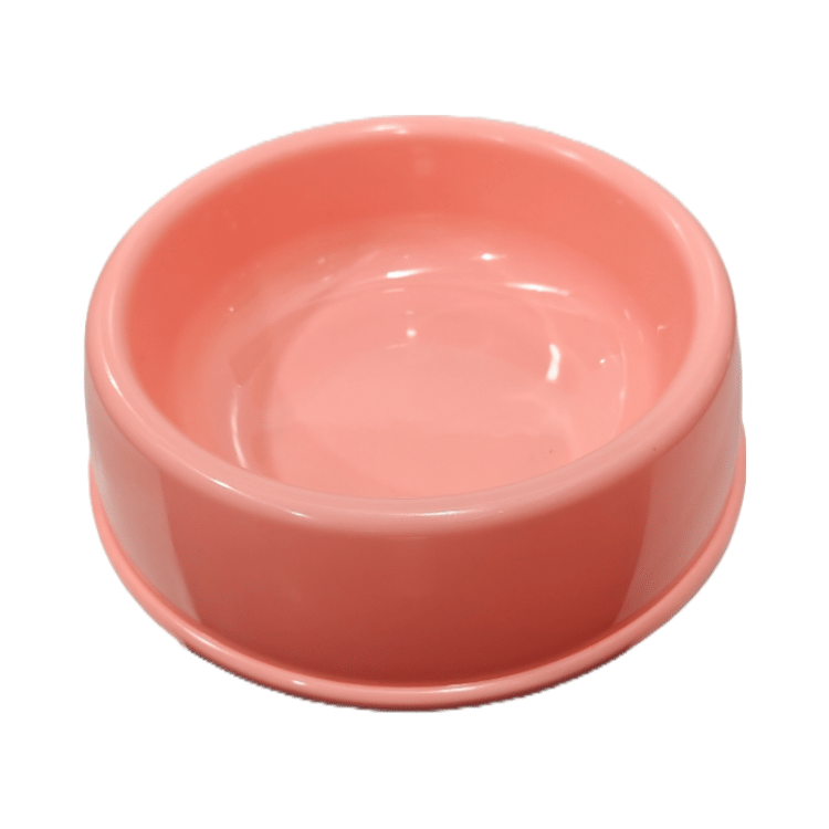 Round Food/ Water Bowl (Large Size) Pink Colour