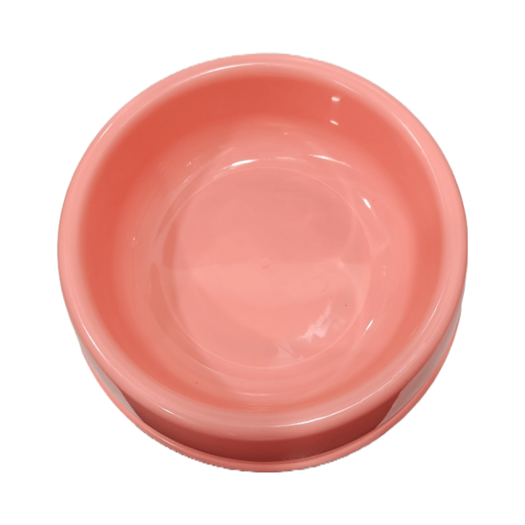 Round Food/ Water Bowl (Large Size) Pink Colour