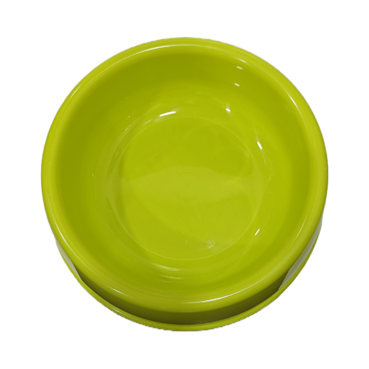 Round Food/ Water Bowl (Large Size) Green Colour