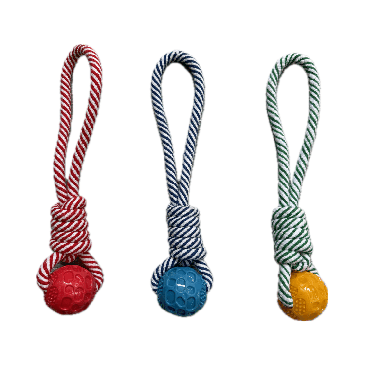 Buy Dog Rope Toy with Ball Online in Sri Lanka | One Stop Pet Shop ...