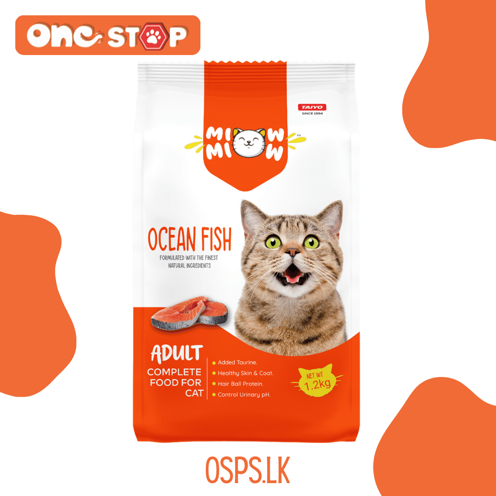 Miow Miow Adult Cat Food - Ocean Fish