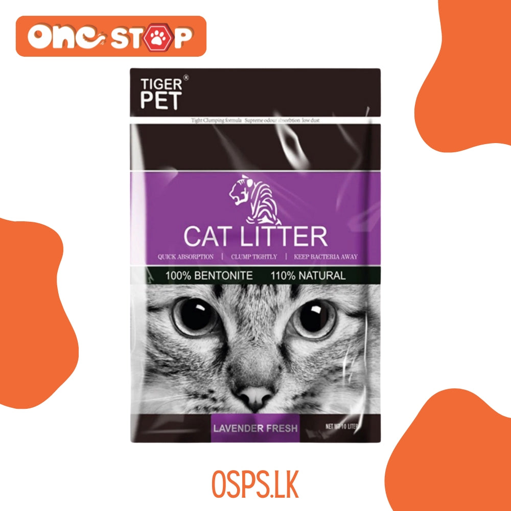 Tiger Pet Cat Litter Lavender