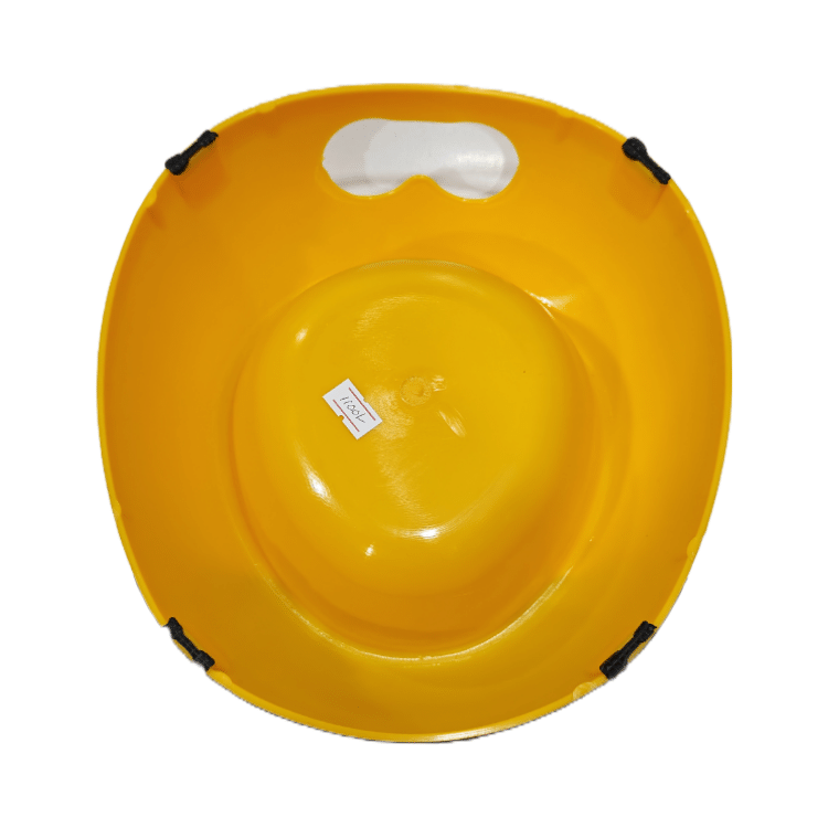 Premium Pet Food Bowl for Cats/Dogs Yellow Colour