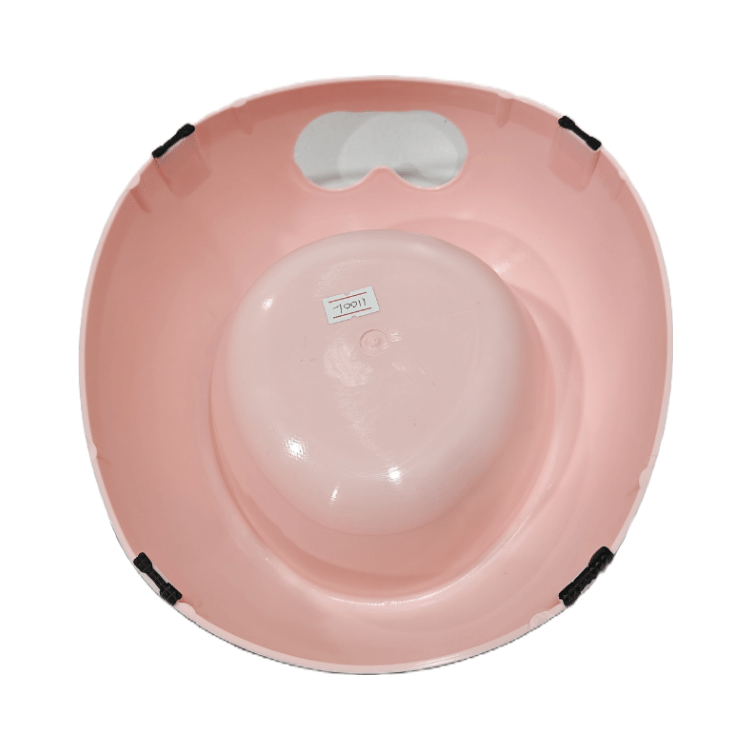 Premium Pet Food Bowl for Cats/Dogs Peach Colour