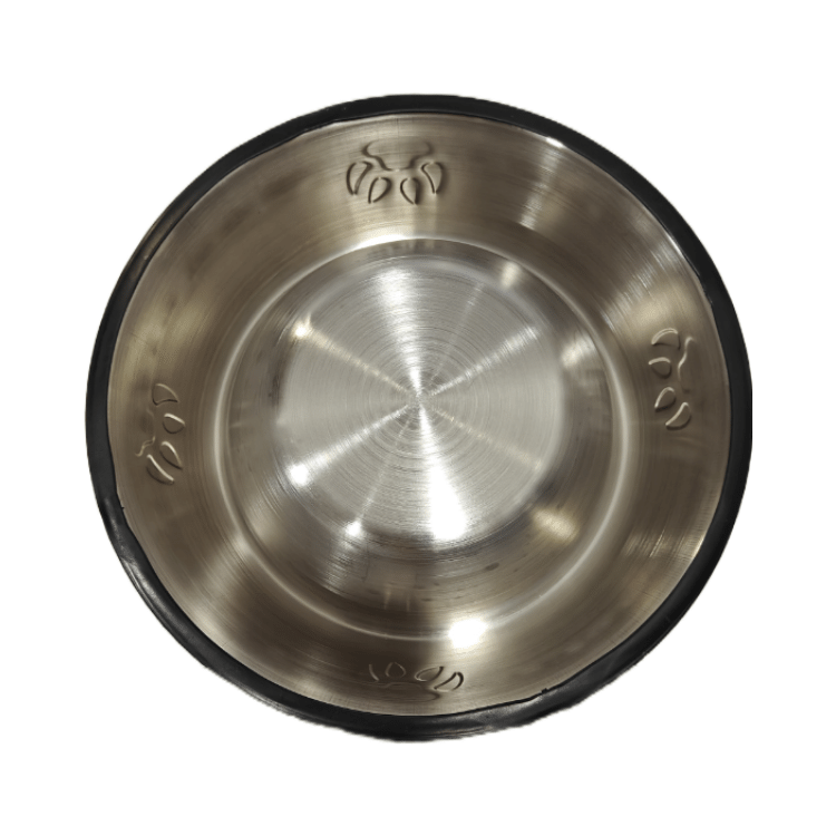 Premium Metallic Pet Food Bowl (Small Size) Under