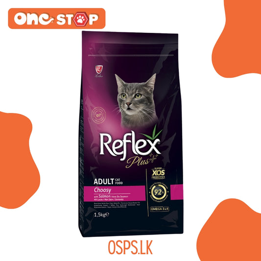 Lider Reflex Plus Adult Cat Dry Food - Choosy (with Salmon)